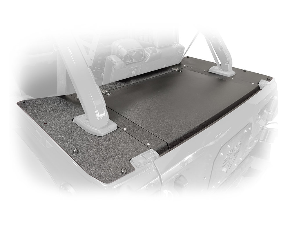 Rear Locking Storage Cover for Jeep Wrangler Unlimited JL 2018-2025 4-Door - Image 2