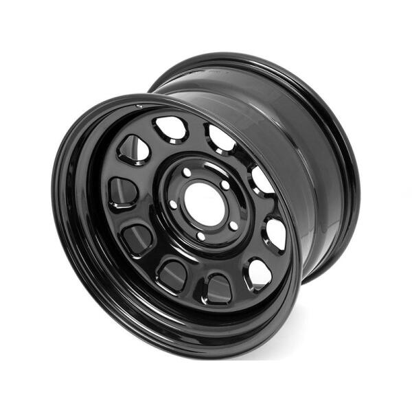 BLACK D WINDOW WHEEL 17" X 9", 5 X 5" -13mm