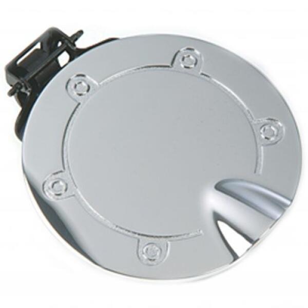 Chromed Aluminum Fuel Filler Door