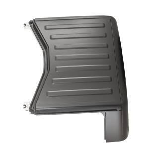 hardtop replacement rear sectionin textured black