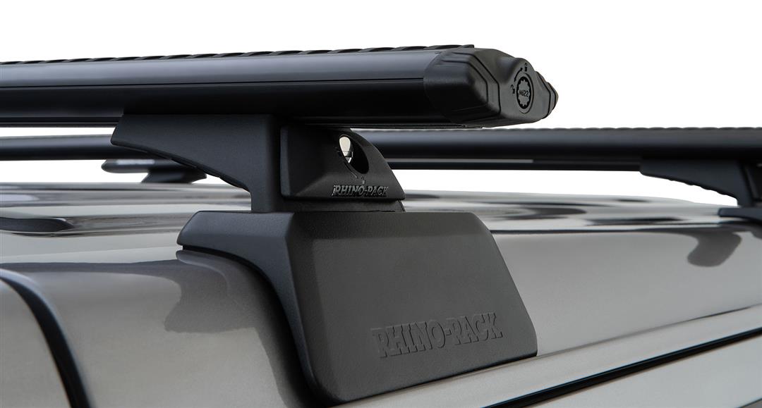 VORTEX RCL 3-BAR BACKBONE ROOF RACK FOR JEEP WRANGLER JL 4-DOOR - BLACK - Image 4