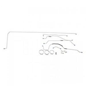 BRAKE LINE KIT FULL 10 INCH BRAKES 55-65 JEEP CJ5