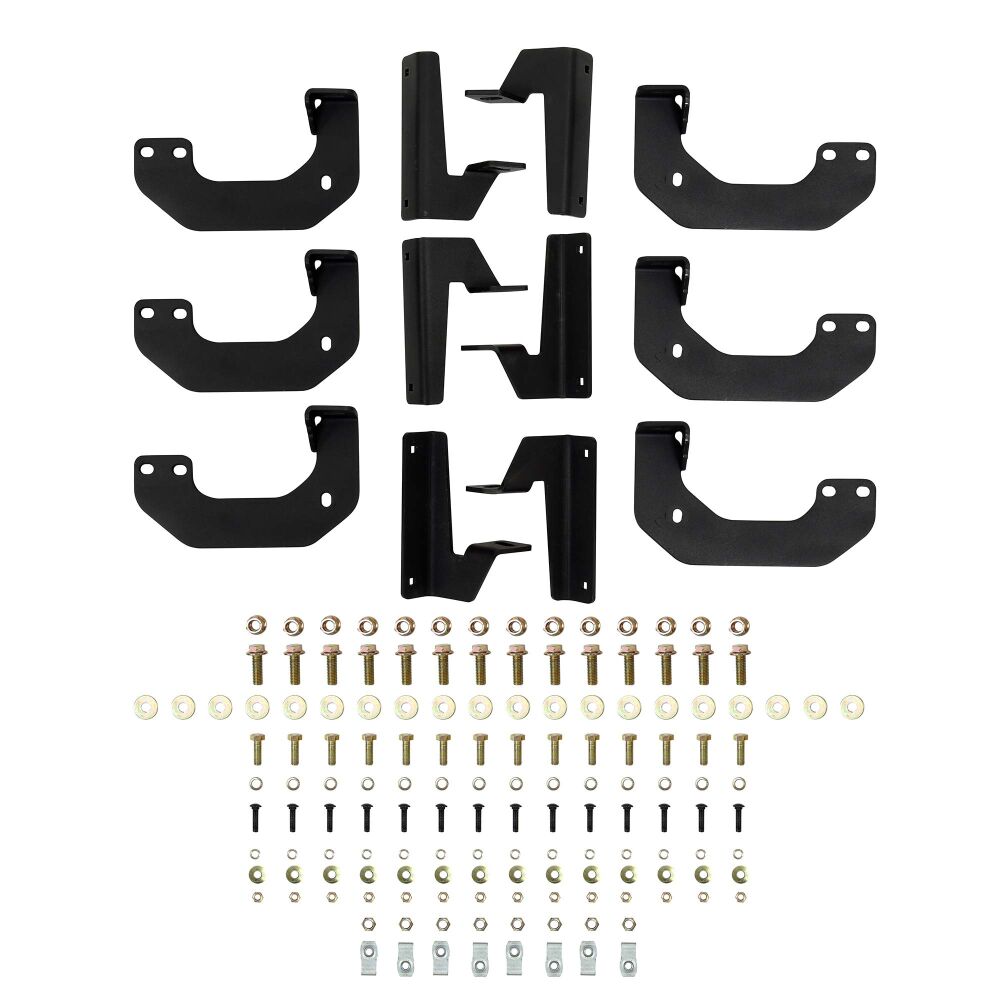 Outlaw Running Boards Textured Black for Jeep Wrangler JL Unlimited 2020 - Image 5