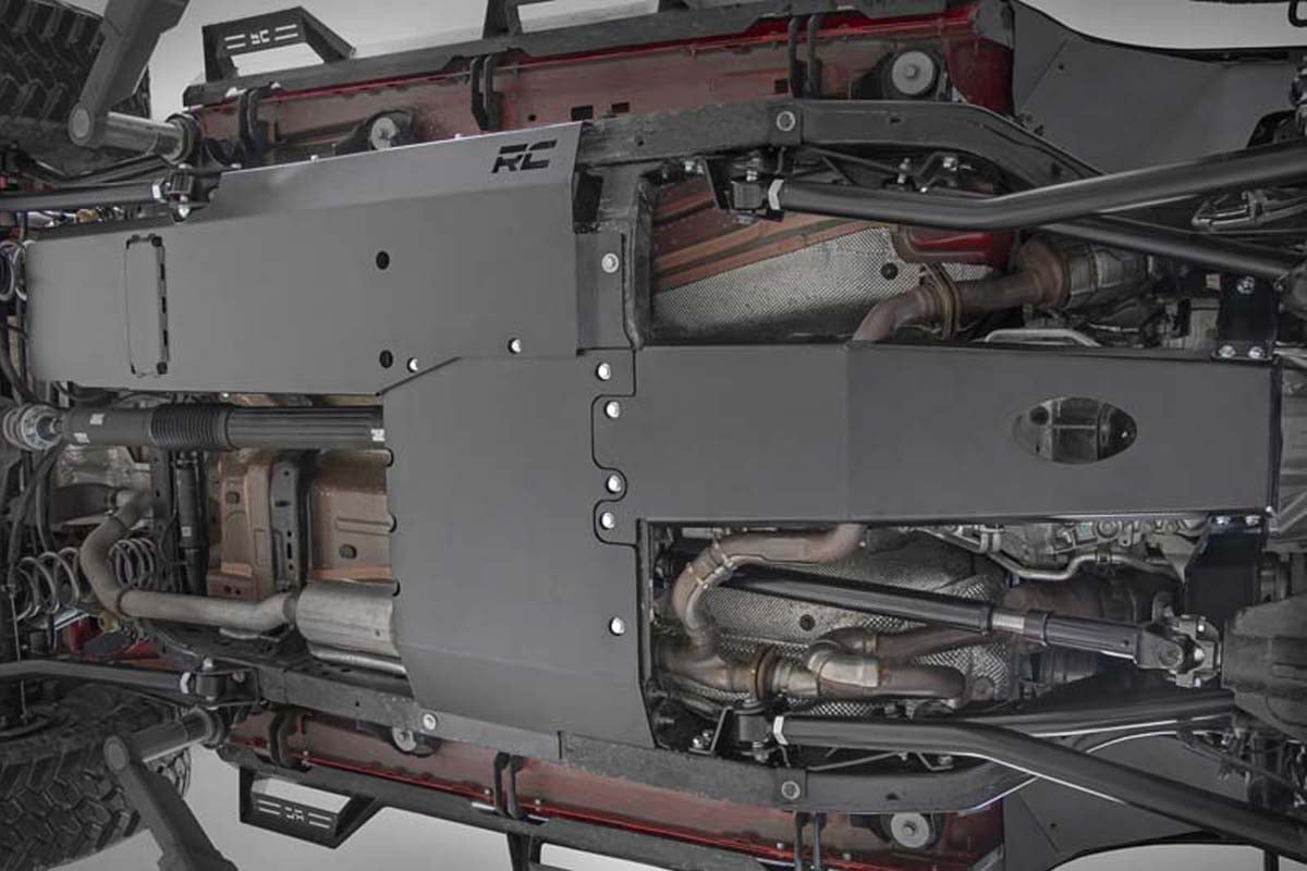 skid plate combo 36l engine t-case