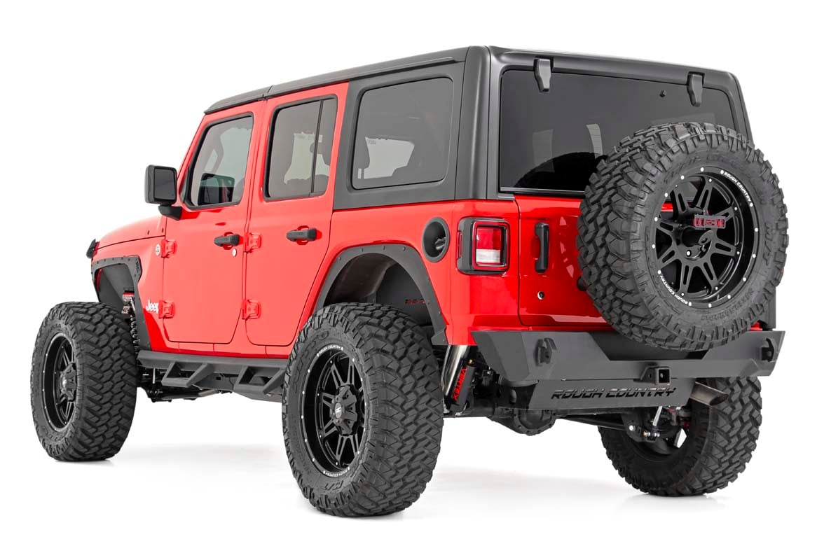 Rough Country 3.5 Inch Lift Kit Adj Lower FR D/S Vertex Jeep Wrangler Unlimited 2024 - Image 3