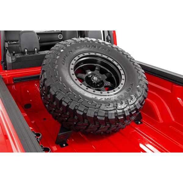 Bed Mount Spare Tire Carrier for Jeep Gladiator JT 4WD 2020-2023 - Image 2