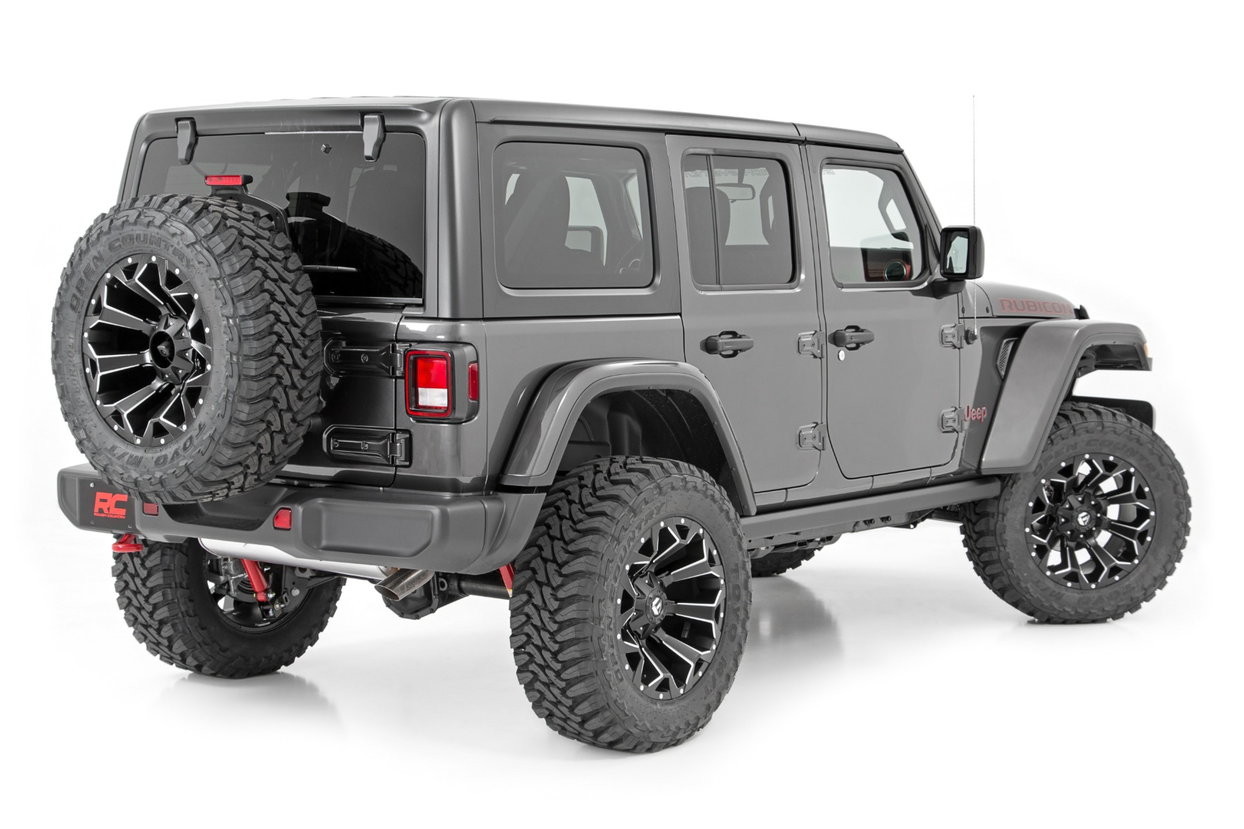 Rough Country 2.5 Inch Lift Kit Coils Vertex Jeep Wrangler Unlimited 4WD 2024 - Image 3