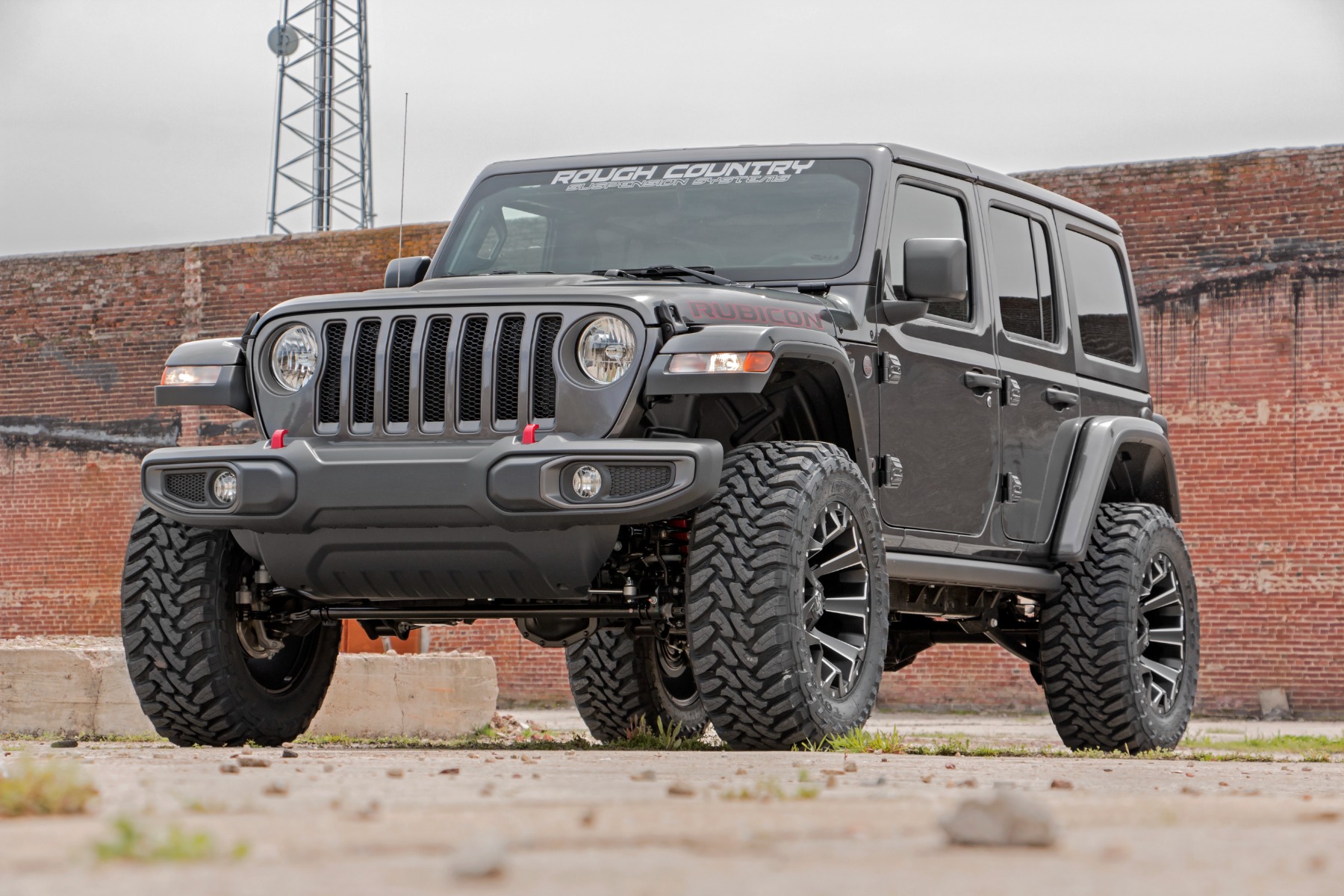 Rough Country 2.5 Inch Lift Kit Coils Vertex Jeep Wrangler Unlimited 4WD 2024 - Image 4