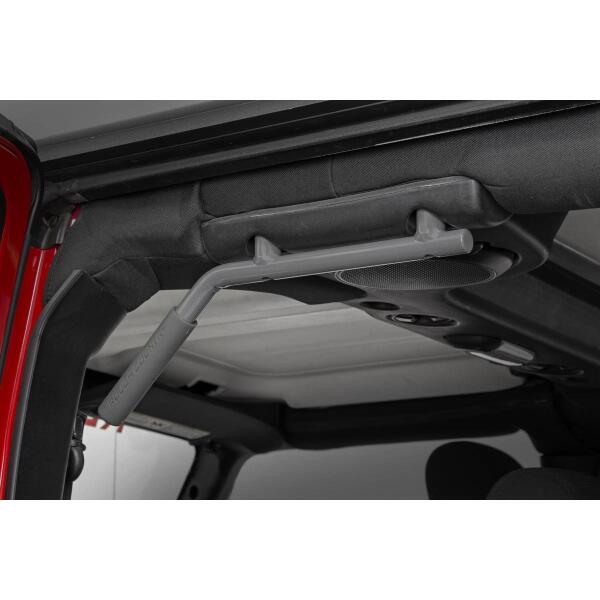 Grab Handles Steel FR and RR Gray for Jeep Wrangler JK 2007-2018 - Image 3