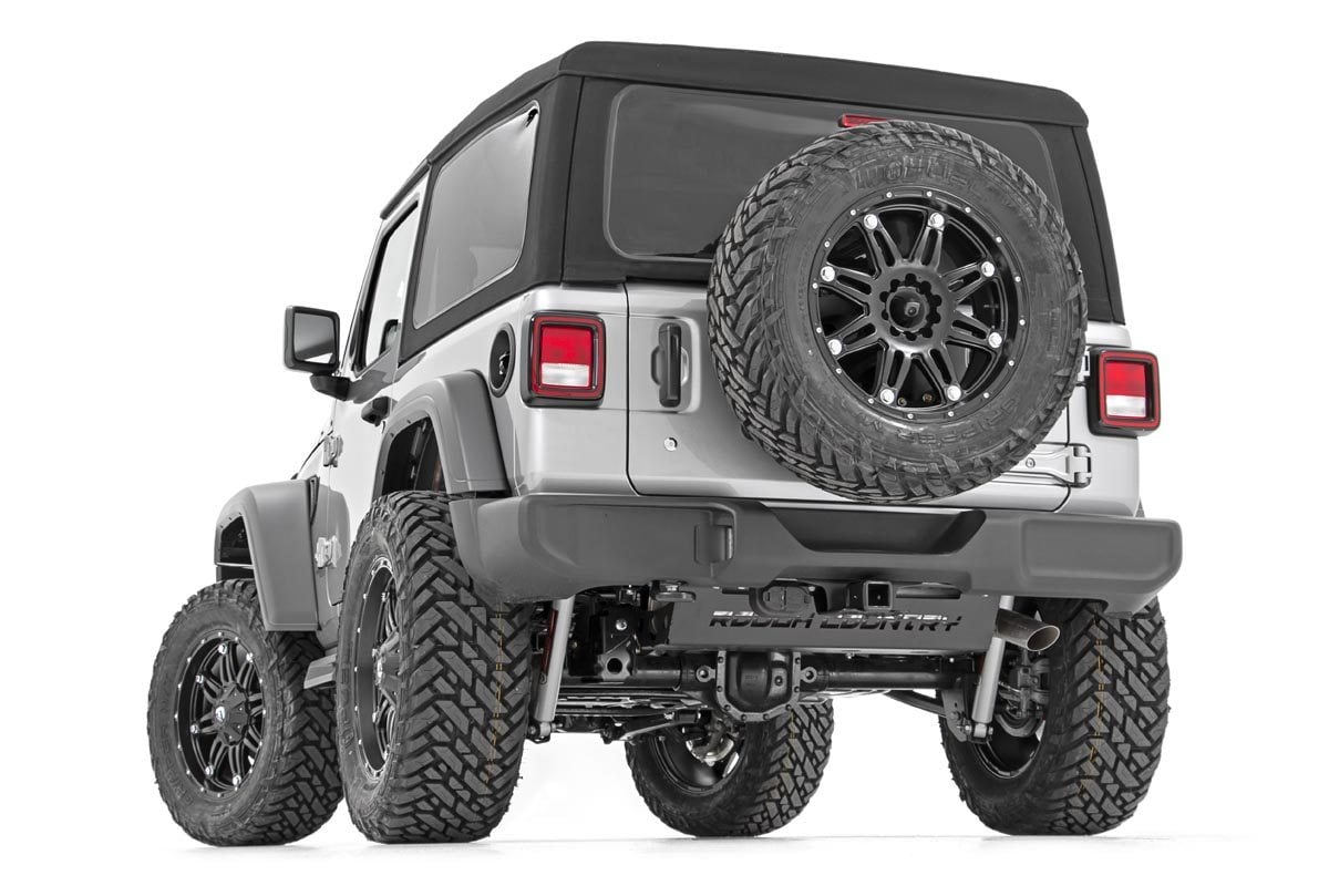 Skid Plate Muffler for Jeep Wrangler JL 4WD 2018-2023 - Image 4
