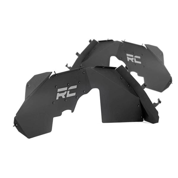 Front Inner Fender Liners for Jeep Wrangler JK 2007-2018 with Vertex Shocks - Image 2