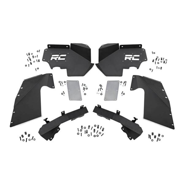Front Inner Fender Liners for Jeep Wrangler JK 2007-2018 with Vertex Shocks - Image 3