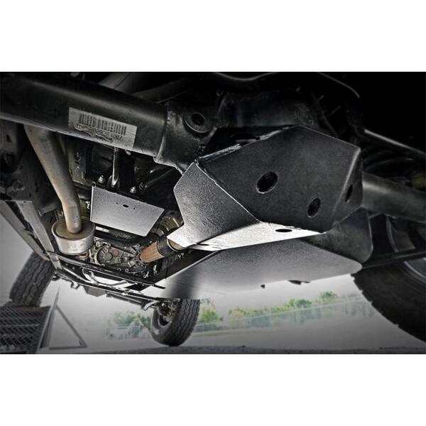 Diff Skid Plate Rear Dana 44 for Jeep Wrangler JK 2007-2018 - Image 2