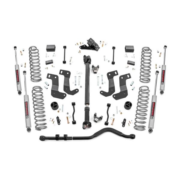 3.5in Suspension Lift Kit Stage 2 with Control Arm Drop with N3 Shocks for Jeep Wrangler JL Unlimited 2018-2023 Sport/Sahara