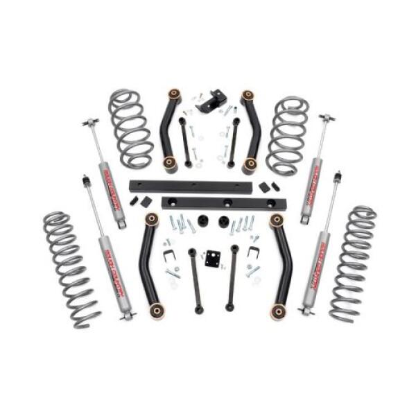 4IN JEEP SUSPENSION LIFT KIT 2003-2006 JEEP WRANGLER TJ and UNLIMITED