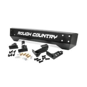 rough country jeep stubby front bumper for jeep wrangler tj and yj