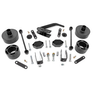2.5in Series II Spacer Lift Kit with Shock Relocation Brackets for Jeep Wrangler JK 2007-2018