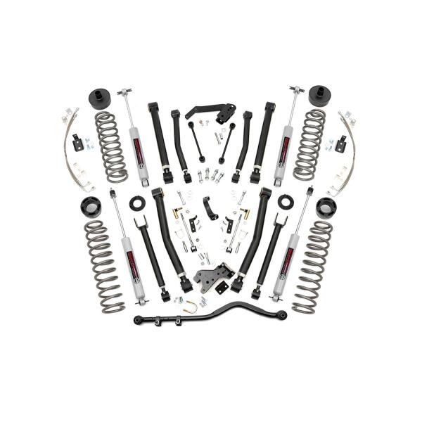 6in X-Series Suspension and Spacer Lift Kit for Jeep Wrangler JK 2007-2018