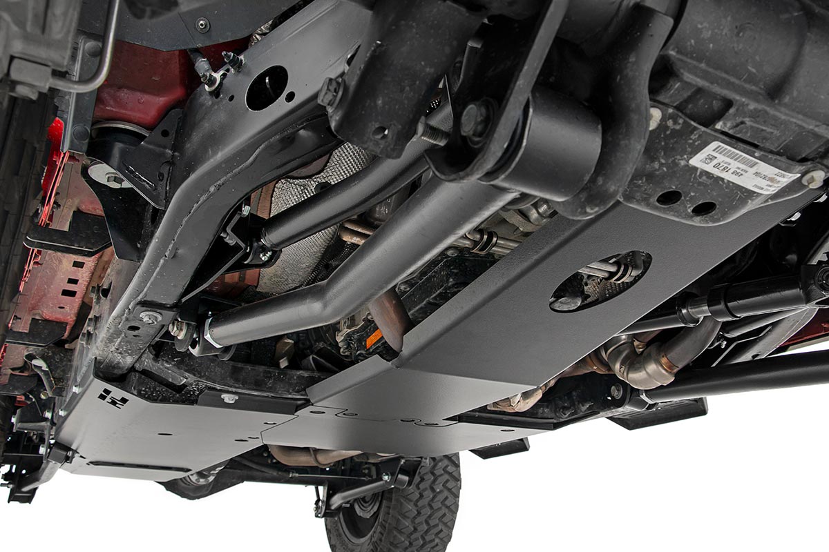 Skid Plate Combo 3.6L Engine T-Case for Jeep Wrangler JL 18-19 - Image 2