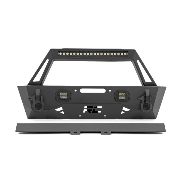 Rough Country Front Bumper Stubby Trail Jeep Gladiator JT/Wrangler JK & JL/Wrangler Unlimited - Image 3