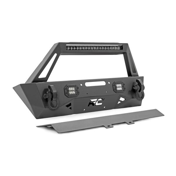Rough Country Front Bumper Stubby Trail Jeep Gladiator JT/Wrangler JK & JL/Wrangler Unlimited - Image 4