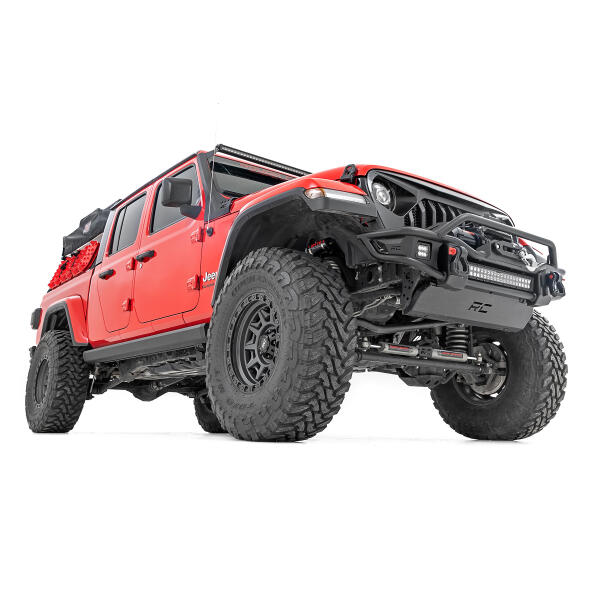 Rough Country Power Running Boards Dual Electric Motor Jeep Gladiator JT 4WD 2020-2024 - Image 2