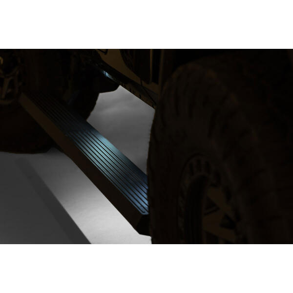 Rough Country Power Running Boards Dual Electric Motor 4 Door Jeep Wrangler JL 2018-2024 - Image 3