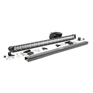30" CHROME SERIES SINGLE ROW CREE LED LIGHT BAR