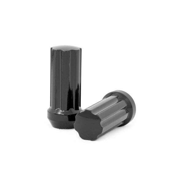 M14 x 1.5 Lug Nut Set of 24 Black - Image 2