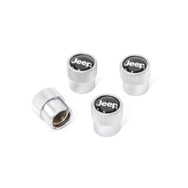 Jeep Logo Valve Stem Caps