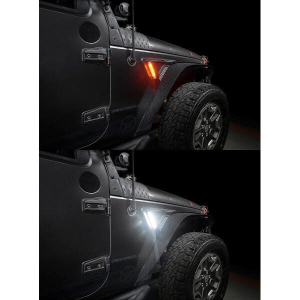 Sidetrack Fender LED Lighting System for Jeep Wrangler JK 2007-2018