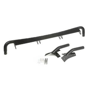 WINDSHIELD LED LIGHT BAR - TEXTURED BLACK FOR JEEP JK 07-18