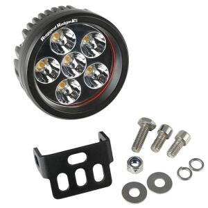 3.5" ROUND LED LIGHT, BLACK - SOLD INDIVIDUALLY JK 07-18, TJ 97-06,YJ 87-95