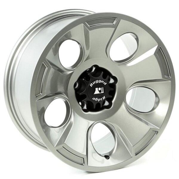 DRAKON WHEEL - 18"X9" - BOLT PATTERN 5X5" - BACKSPACING 4.5" - GUN METAL FOR JEEP JK 07-18,JL 18-21