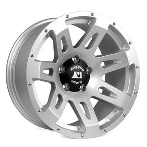 ALUMINUM HUB-CENTRIC WHEEL IN SILVER 18"X9", 5X5" BOLT PATTERN FOR JEEP JK 07-18