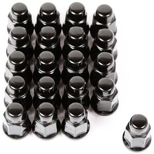 ÊWHEEL LUG NUT SET, 20-PIECE - BLACK