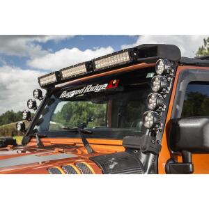 ELITE FAST TRACK MODULAR LED BAR MOUNT for Jeep JK 07-16