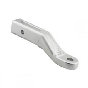 Smittybilt 2" Aluminium Drop Ball Mount with 1in Shank Hole