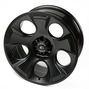 DRAKON WHEEL - 20"X9" - BOLT PATTERN 5X5" - BACKSPACING 4.53" - SATIN BLACK FOR JEEP JK 07-18,JL 18-21