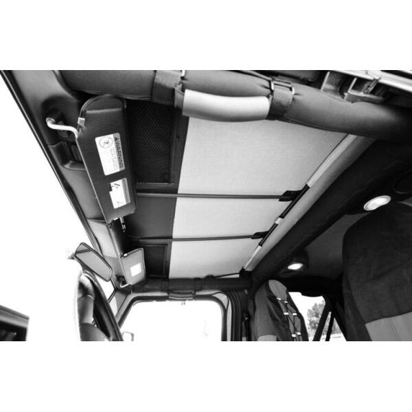Frameless Complete Trail Top in Black Diamond for Jeep Wrangler Unlimited TJ 2004-2006 - Image 4