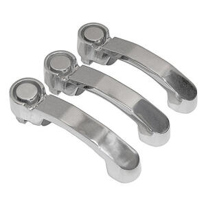 Stainless Steel Door Handle Set for Jeep Wrangler JK 2007-2018 2 Door