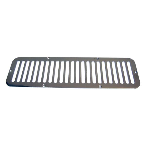 Hood Vent Cover Chrome For 55-75 Jeep CJ5 and CJ6