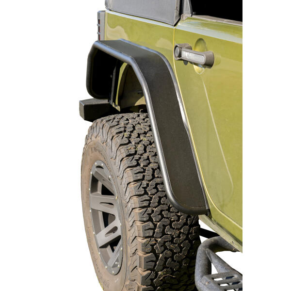 Rear Steel Tube Fender Flares for Jeep Wrangler JK 2007-2018