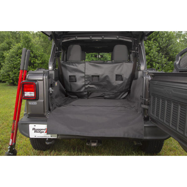 Rear Cargo Cover for Jeep Wrangler JL Unlimited 2018-2024 - Image 2