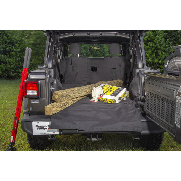 Rear Cargo Cover for Jeep Wrangler JL Unlimited 2018-2024 - Image 3