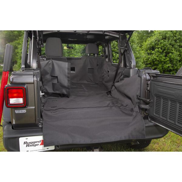 Rear Cargo Cover for Jeep Wrangler JL Unlimited 2018-2024 - Image 5