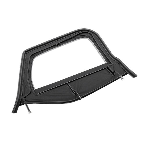 Complete Soft Top w/Frame for Jeep Wrangler TJ 1997-2006 w/ Half Steel Doors - Image 3