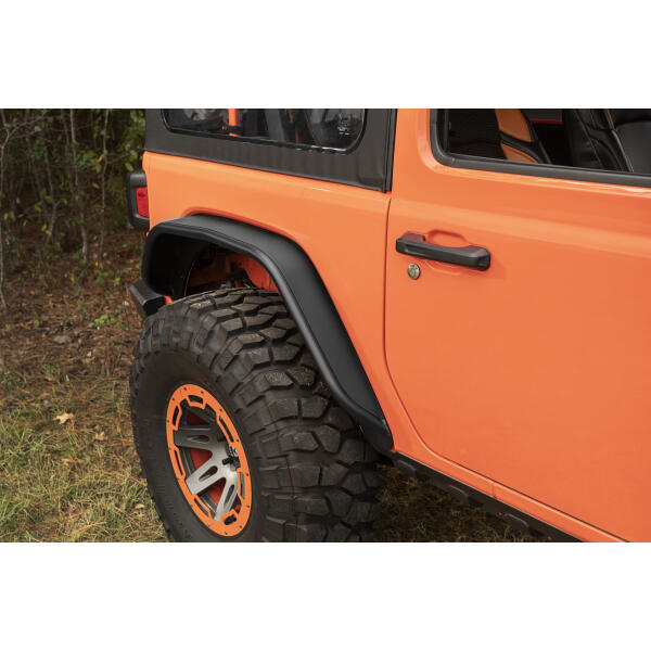 HD Steel Tube Fenders Rear Fenders for Jeep Wrangler JL 2018-2024