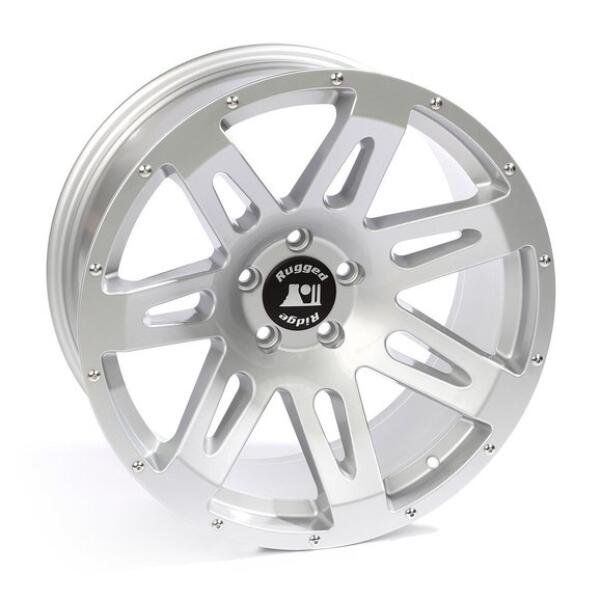 XHD Wheel 17x9 in Silver for 07-22 Jeep Wrangler JK, JL and Gladiator JT