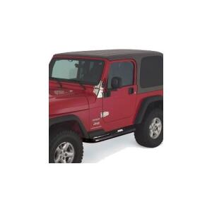 Smittybilt 3" Sure Step Side Bars Gloss Black  1997-2006 Jeep Wrangler TJ